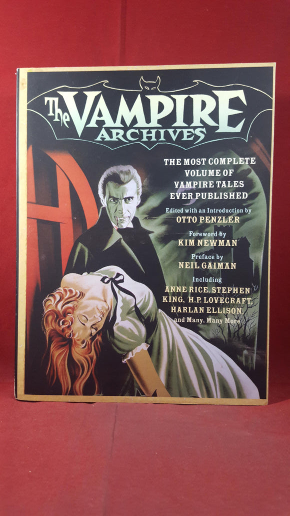 Otto Penzler - The Vampire Archives, Vintage Crime, 2009, Paperback