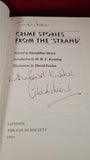 Geraldine Beare - Crime Stories from The Strand, Folio Society, 1991, Inscribed, Signed