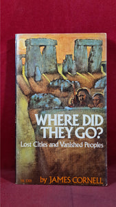 James Cornell - Where Did They Go? Cornell, Scholastic Book, 1976, First Edition