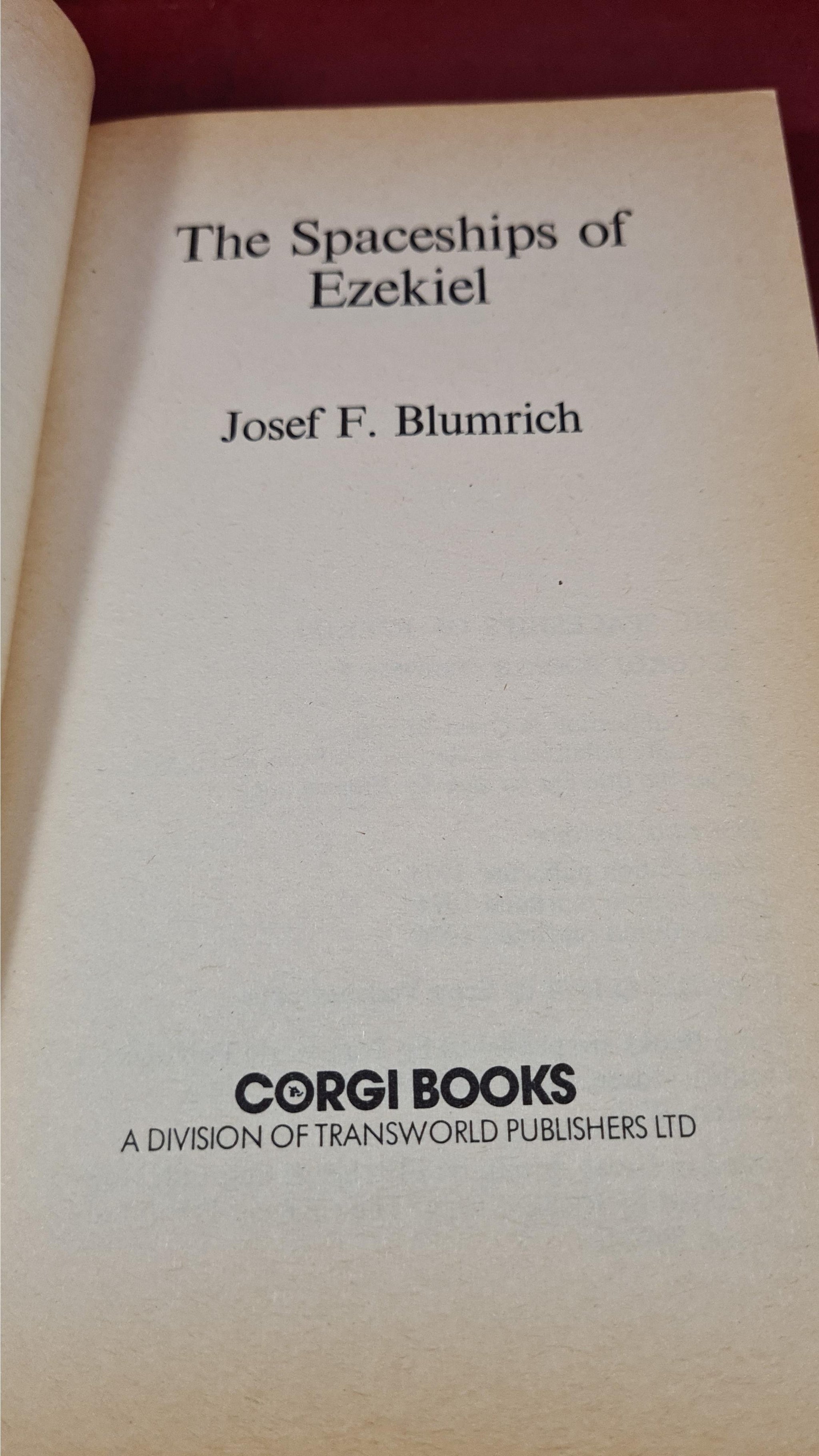洋書 The Spaceships of Ezekiel by Blumrich The Spaceships of Ezekiel: Blumrich, Joseph: 9781979835336