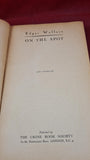 Edgar Wallace - On The Spot, The Crime Book Number 3, Paperback