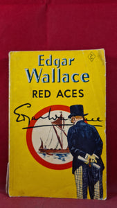 Edgar Wallace - Red Aces, Hodder & Stoughton, 1953, Paperback