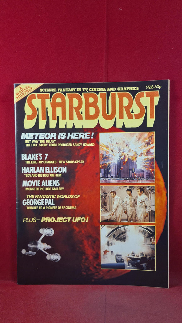 Starburst Volume 2 Number 6 1979, Marvel Comics