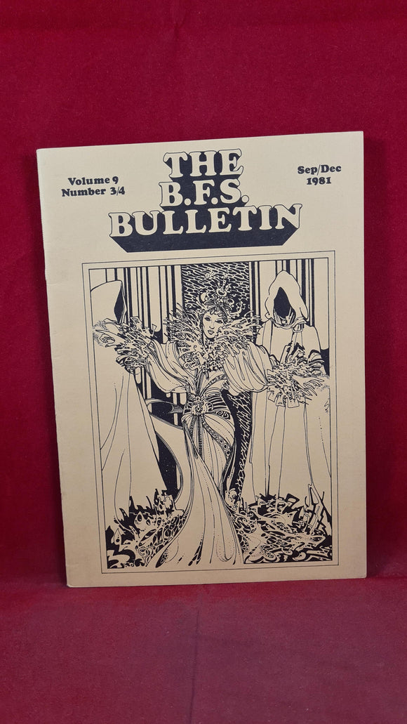 The B.F.S. Bulletin Volume 9 Number 3/4 Sep/Dec 1981