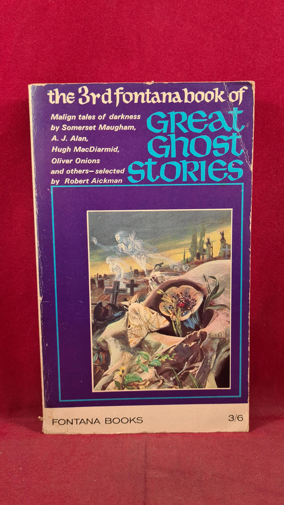 FREE WHEN PURCHASED WITH ANOTHER BOOK.  Aickman - Great Ghost Stories, Fontana Books, 1966, First Paperbacks Edition