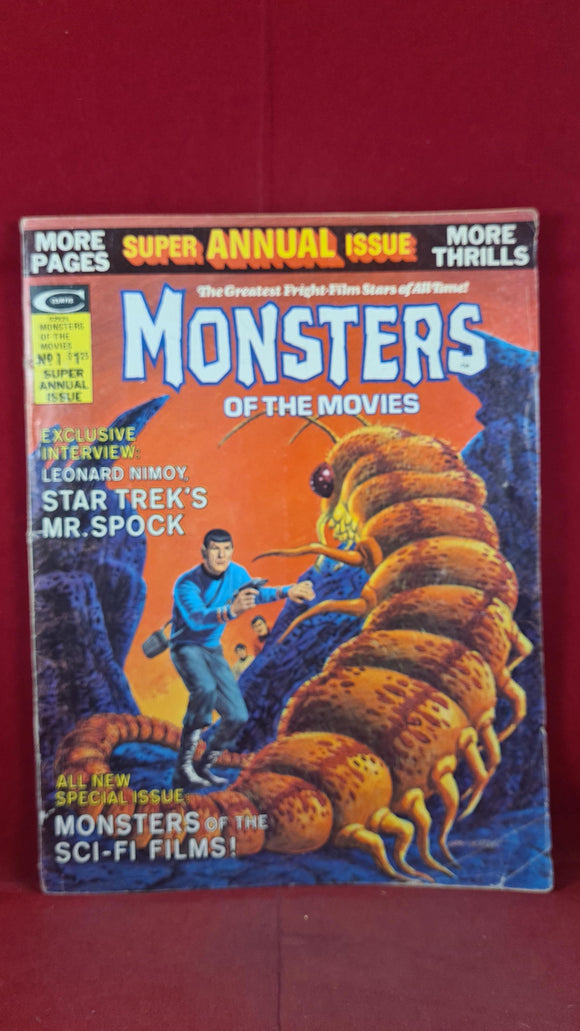 Monsters Of The Movies  Volume 1 Number 9 Summer 1975, Annual Issue