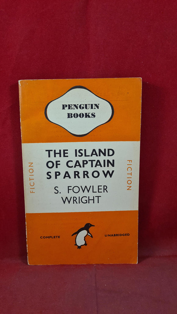 S Fowler Wright - The Island of Captain Sparrow, First Penguin Books, 1945, Paperbacks