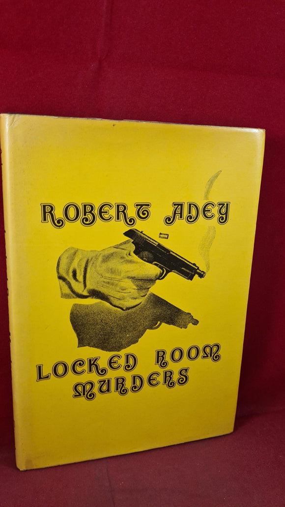 Robert Adey - Locked Room Murders, Ferret, 1979, Inscribed, Signed