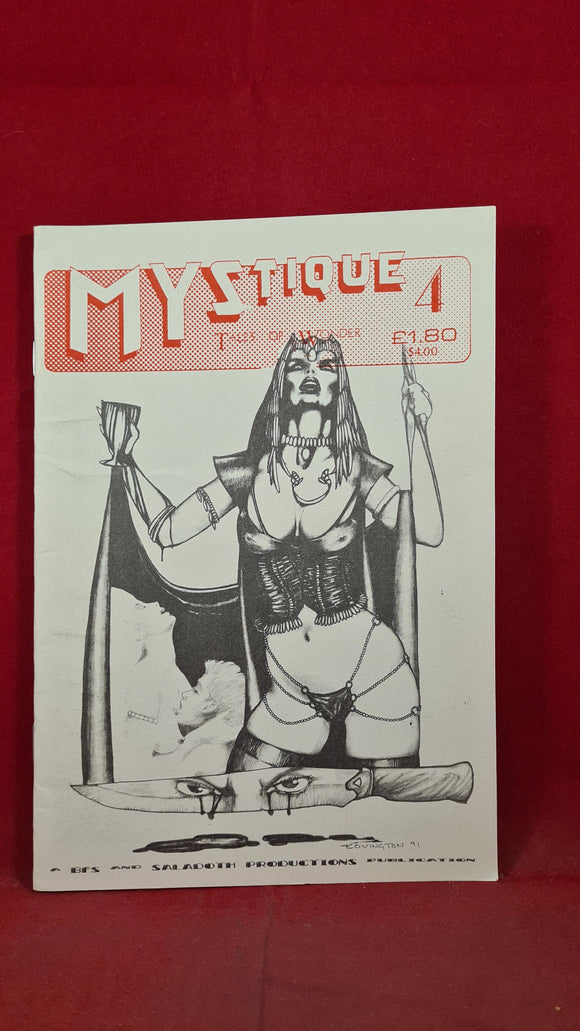 Mystique, Tales of Wonder Number 4, The British Fantasy Society 1992