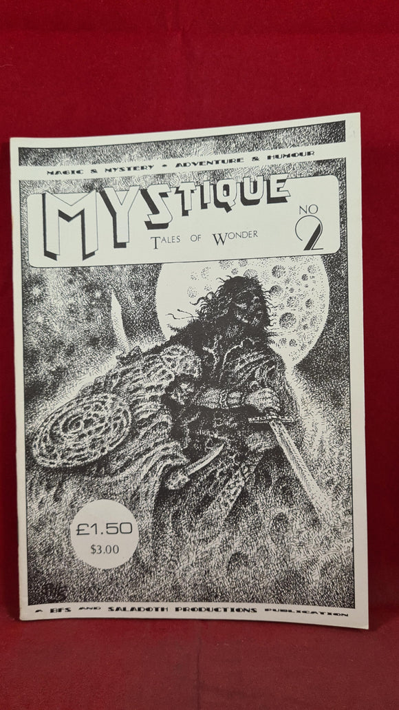 Mystique, Tales of Wonder Number 2, The British Fantasy Society 1989