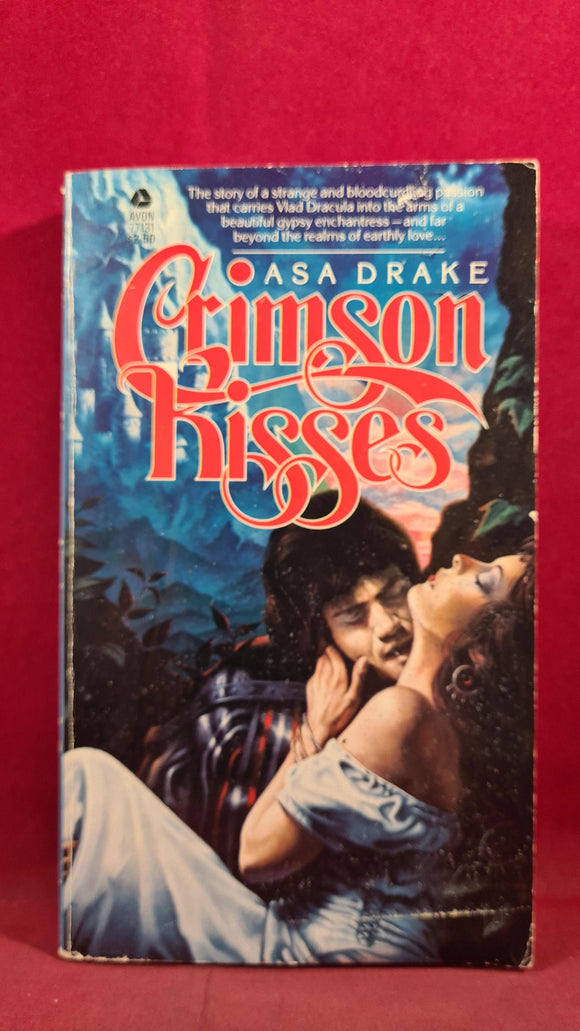 Asa Drake - Crimson Kisses, Avon Books, 1981, First Edition, Paperbacks Original