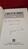 Donald Sinden - A Touch of the Memoirs, Hodder & Stoughton, 1982, Signed, Inscribed