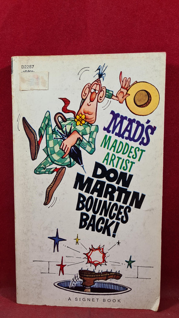 Don Martin - Mad's Maddest Artist Don Martin Bounces Back! Signet, 1st Printing  1963