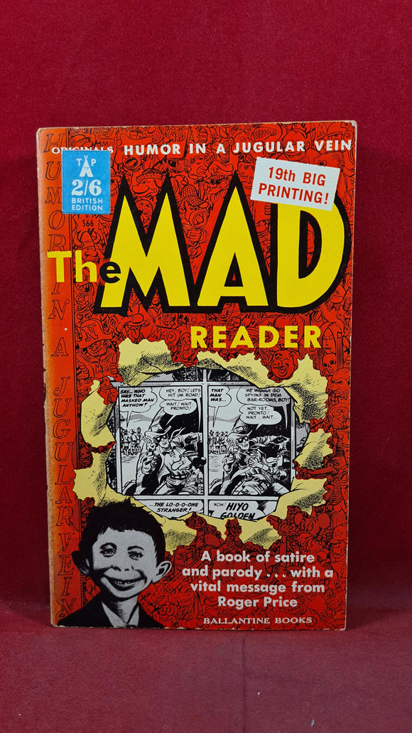 Roger Price - The Mad Reader, Ballantine Books, 1962, Paperbacks