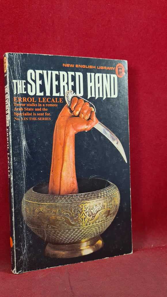 Errol Lecale - The Severed Hand, New English Library, 1974, First Edition, Paperbacks