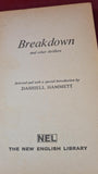 Dashiell Hammett - Breakdown, New English Library, 1968, First Paperbacks, Peter Fleming