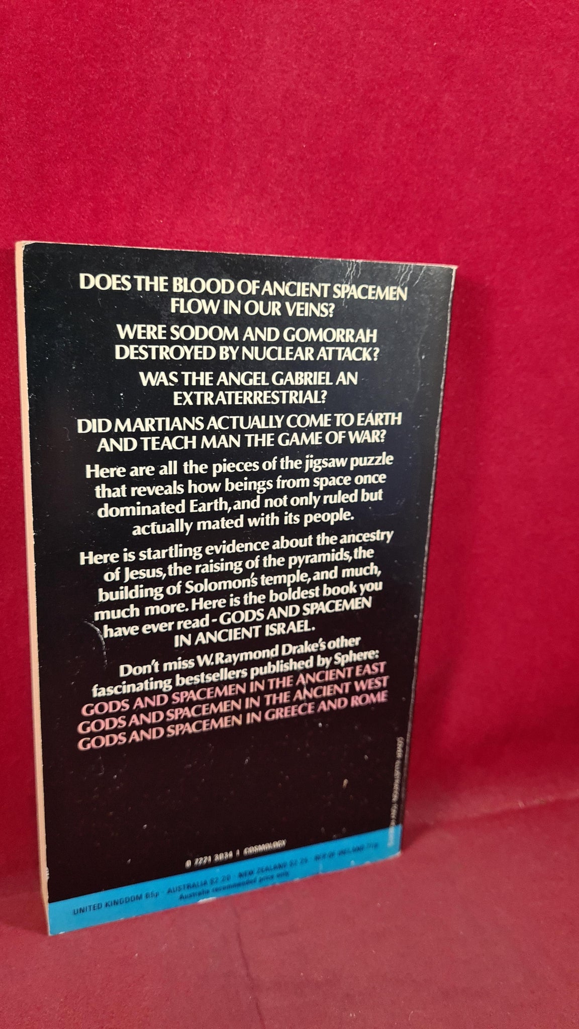 Raymond Drake W Raymond Drake - Gods & Spacemen in Ancient Israel, Sphere, 1976, Pap ...