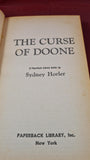 Sydney Horler - The Curse of Doone, Paperback Library, 1966, First Printing, Paperbacks
