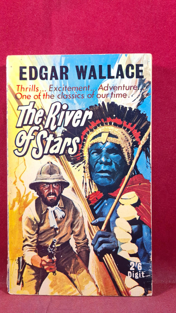 Edgar Wallace - The River of Stars, Digit Book, no date, Paperbacks