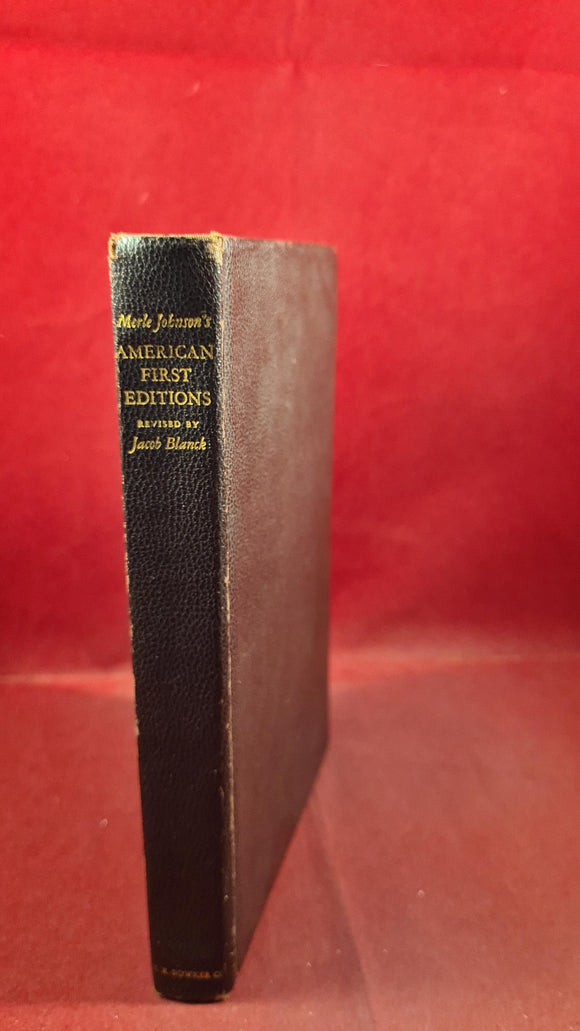 Jacob Blanck - Merle Johnson's American First Editions, 1942 Fourth Edition