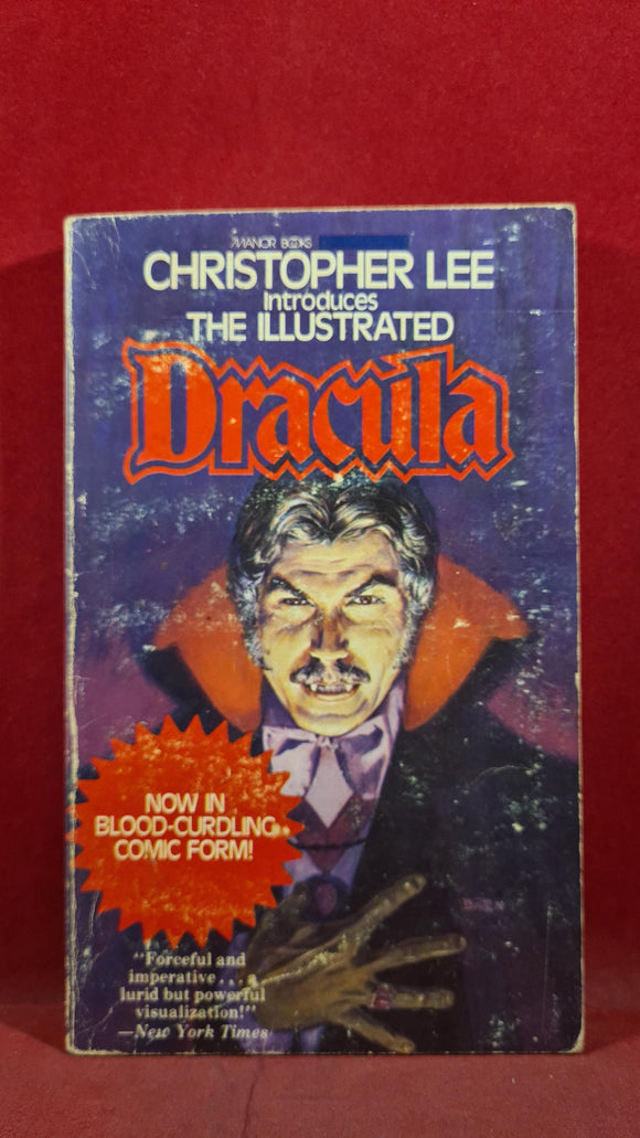 Christopher Lee-The Illustrated Dracula, Manor Books, 1975, Paperbacks