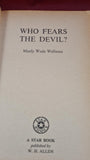 Manly Wade Wellman - Who Fears The Devil? Star Horror, 1975, Paperbacks