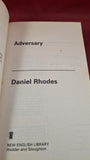 Daniel Rhodes - Adversary, New English, 1990, First Edition, Review Copy, Paperbacks