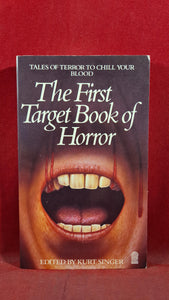 Kurt Singer - The First Target Book of Horror, 1984, Paperbacks