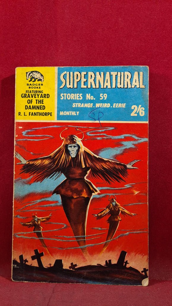 R L Fanthorpe - Supernatural Stories Number 59, Badger Books, Paperbacks