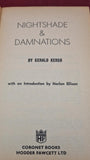Gerald Kersh - Nightshade & Damnations, Coronet Books, 1969, Paperbacks