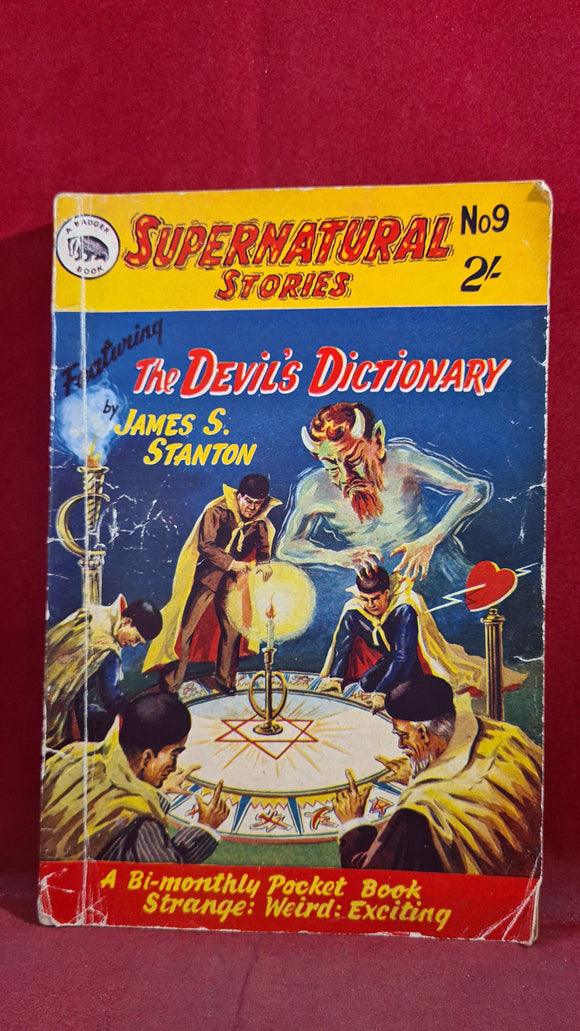 James S Stanton - Supernatural Stories Volume 1 Number 9, Badger Book, no date