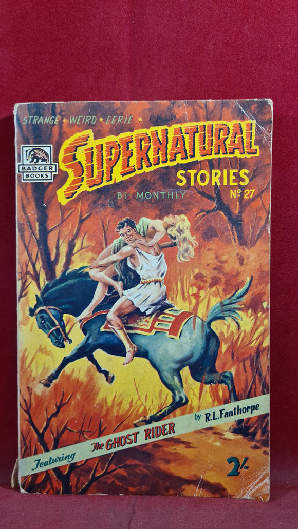 R L Fanthorpe - Supernatural Stories Volume 1 Number 27, Badger Books, no date