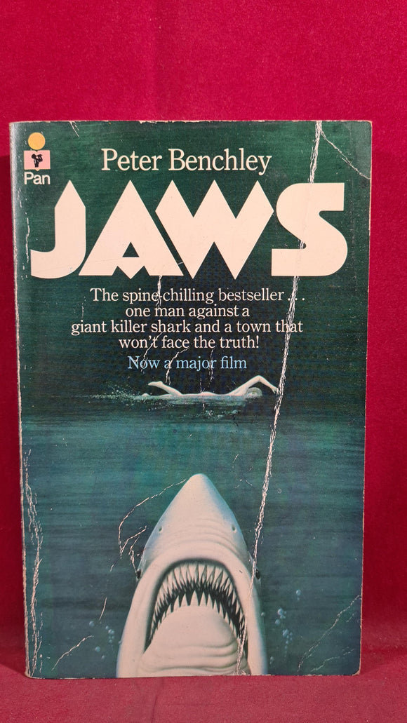FREE WHEN PURCHASED WITH ANOTHER BOOK-Peter Benchley - Jaws, Pan Books, 1975