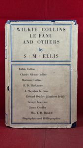 S M Ellis - Wilkie Collins, Le Fanu & Others, Constable, 1931
