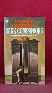 Ramsey Campbell - Dark Companions, Fontana, 1982, First Editions, Signed, Paperbacks