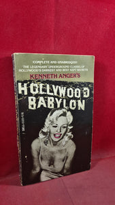 Kenneth Anger's - Hollywood Babylon, First Dell Printing, 1981, Paperbacks