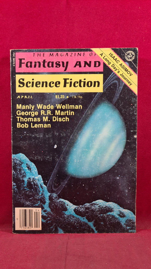 The Magazine Of Fantasy And Science Fiction, Whole 335, April 1979, 30th Year