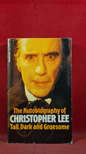 Christopher Lee - Tall, Dark and Gruesome, First Mayflower, 1978, Paperbacks