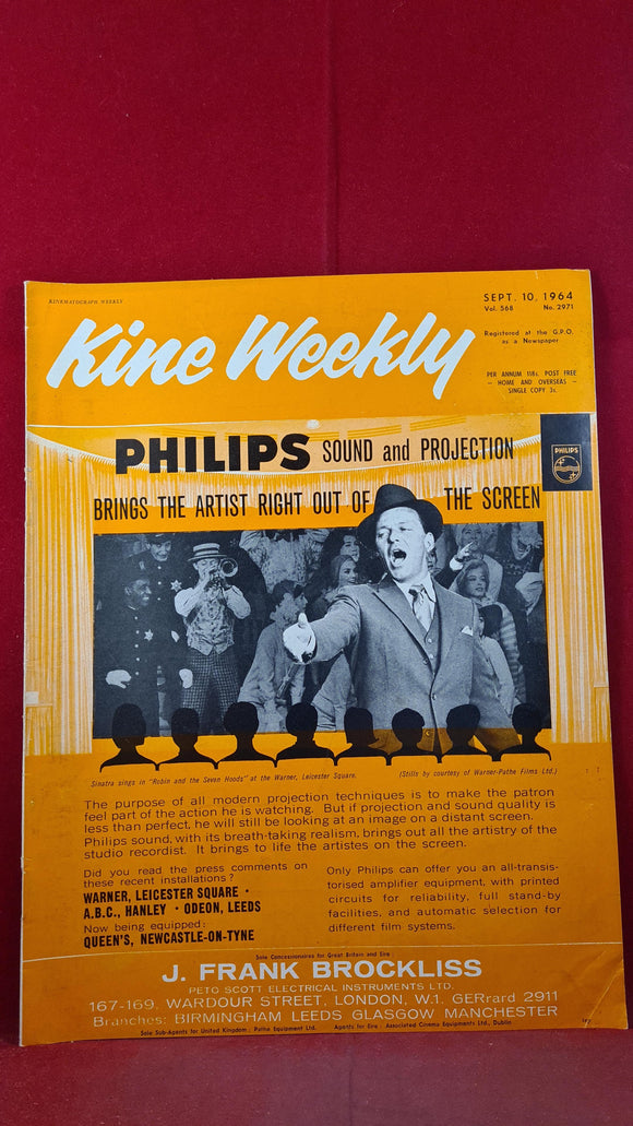 Kine Weekly Volume 568 Number 2971 September 10 1964