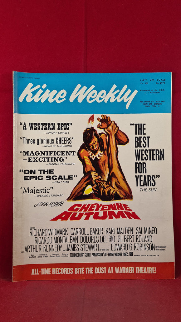 Kine Weekly Volume 569 Number 2978 October 29 1964