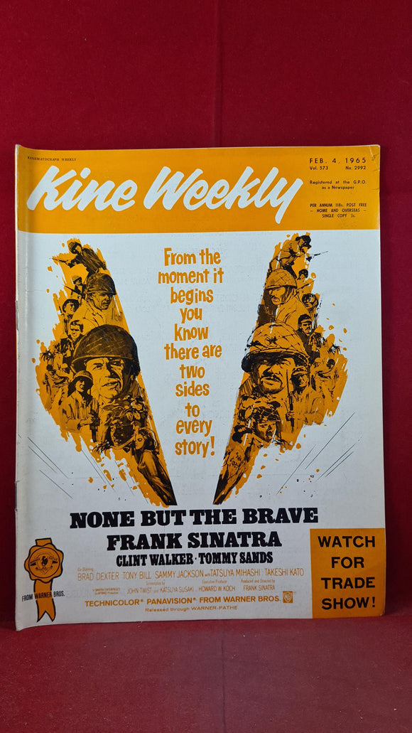 Kine Weekly Volume 573 Number 2992 February 4 1965