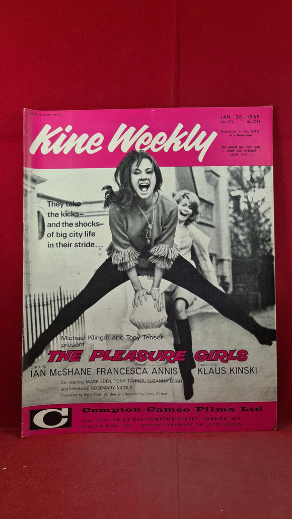 Kine Weekly Volume 572 Number 2991 January 28 1965