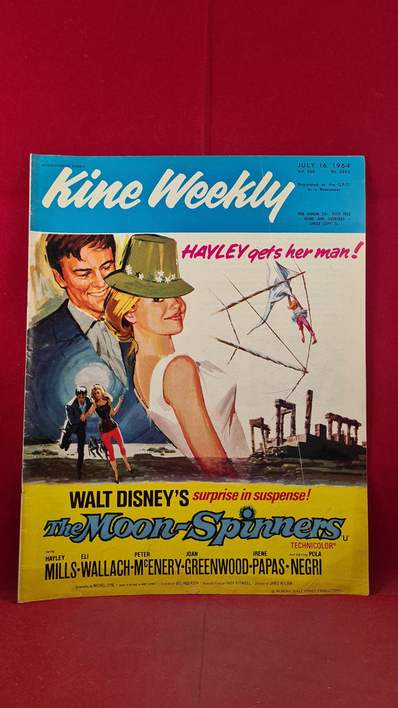 Kine Weekly Volume 566 Number 2963 July 2 1964