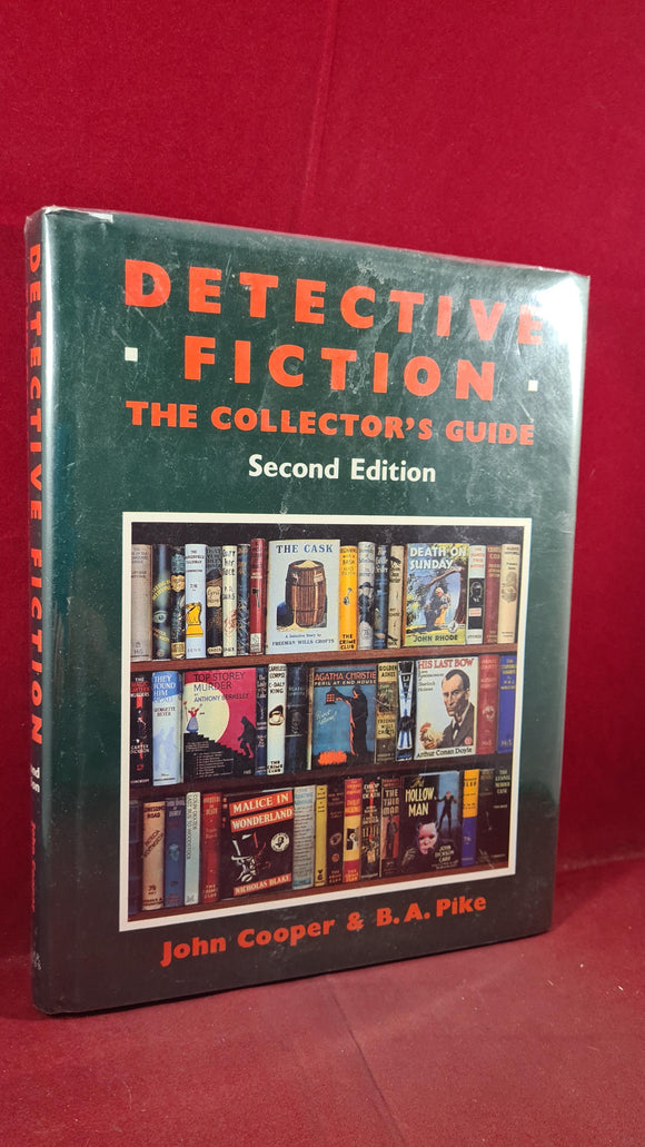John Cooper - Detective Fiction The Collector's Guide 2nd Edition, 1994, First Edition