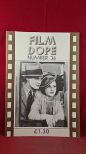 Film Dope Number 36 February 1987