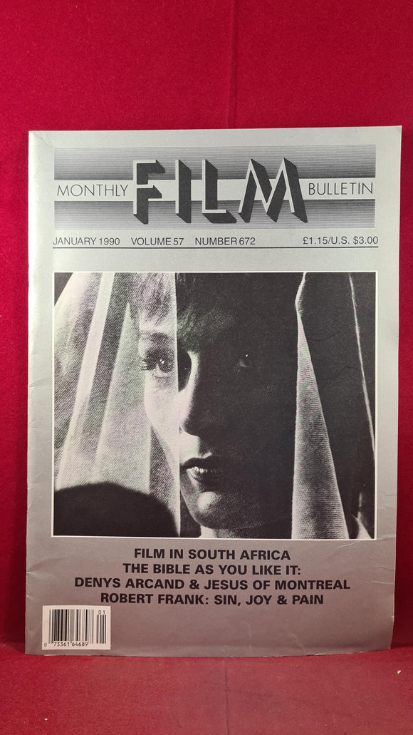 Monthly Film Bulletin Volume 57 Number 672 January 1990