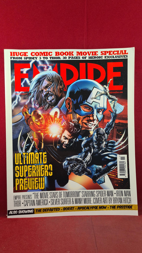 Empire Magazine Issue 209 November 2006 Comic Book Movie Special