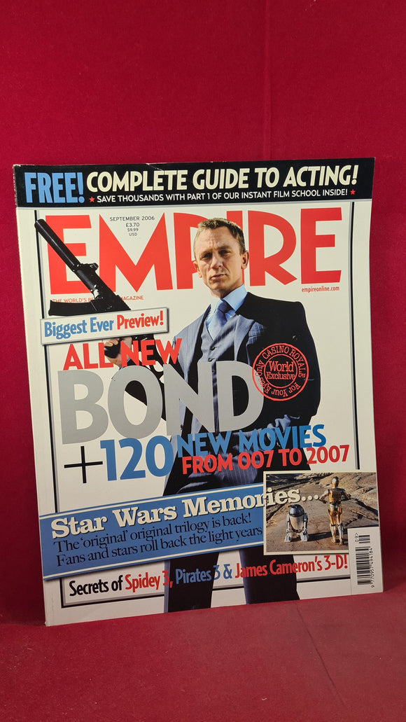 Empire Magazine Issue 207 September 2006, World Exclusive 007 & Star Wars