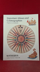 Sotheby's 11 March 1999 Important Atlases and Cosmographies