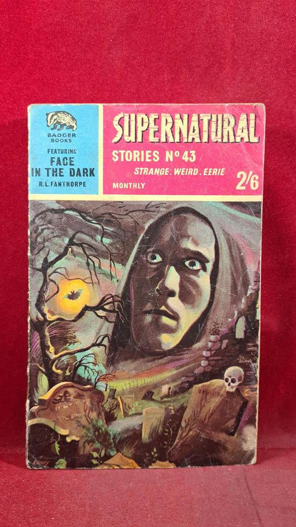 Noel Bertram - Supernatural Stories Number 43, Badger Books, Paperbacks